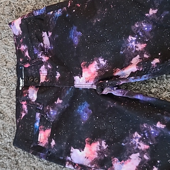 EUC Hot Topic Denim Hi-Rise super skinny size 11 Galaxy jeans. - Picture 7 of 8
